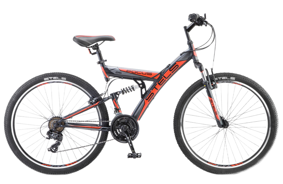 велосипед stels focus md 24" 18-sp v010