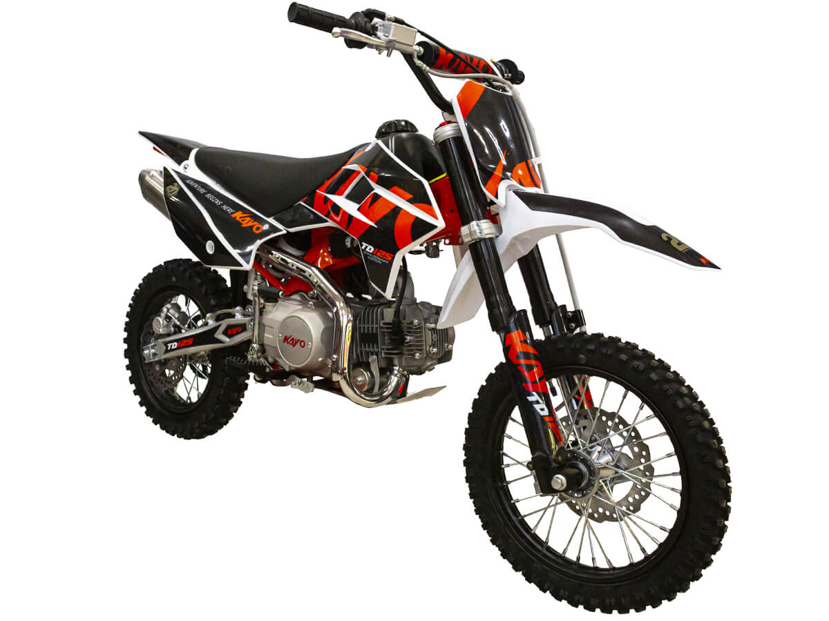 питбайк kayo mini td125 14/12 