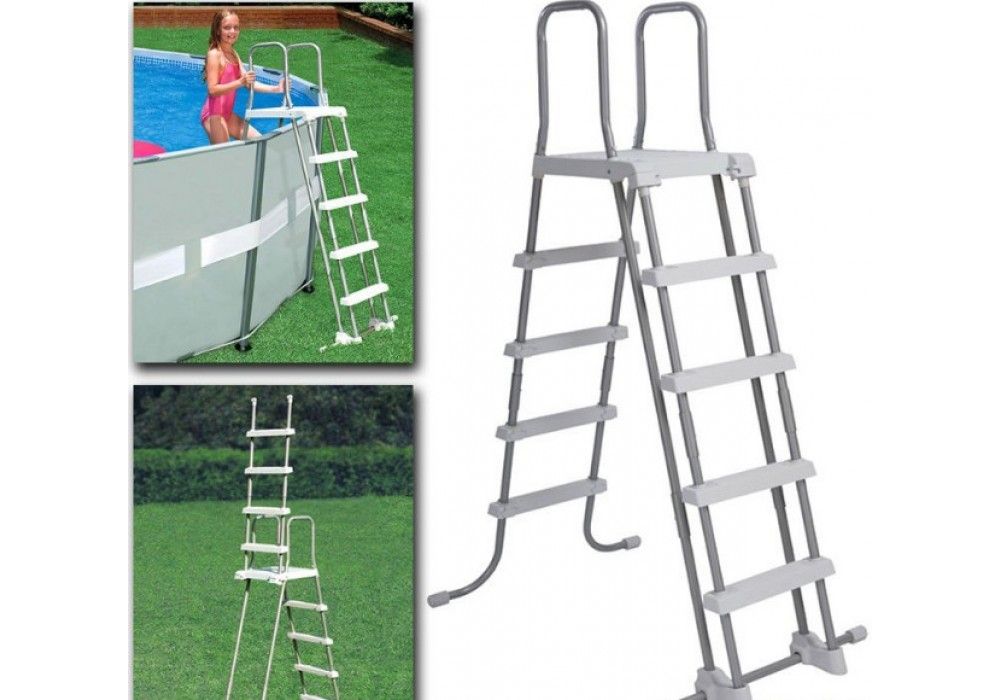 лестница для бассейна intex 122-132 см 28074(58971)