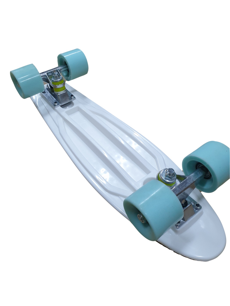 скейтборд пластиковый с принтом al 56х15 см
