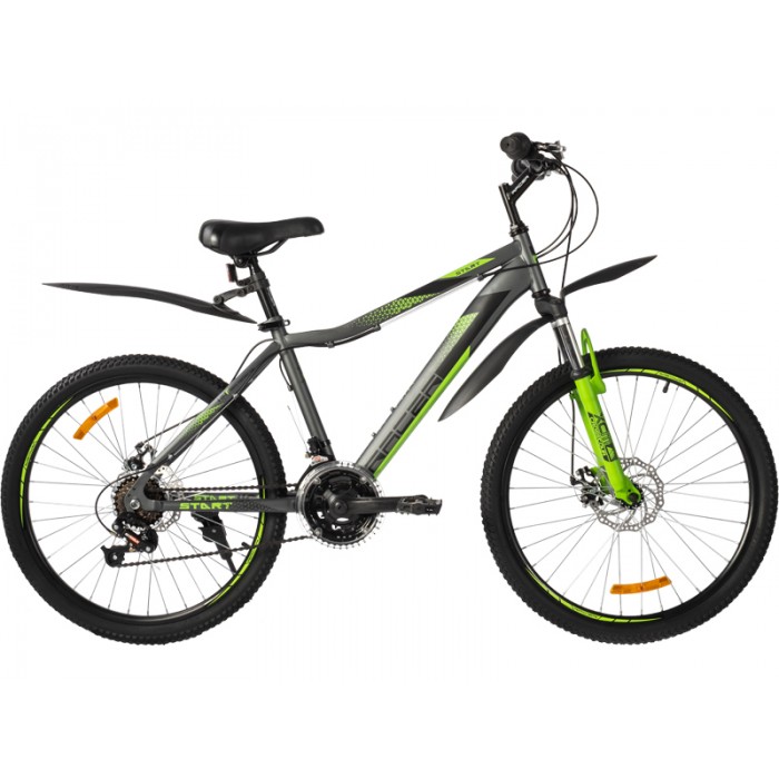 велосипед спортивный racer 24 start 110d 16" disk