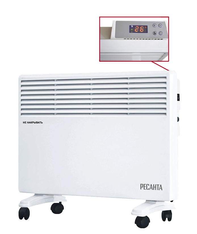 конвектор электрический ресанта ок-1500е led 67/4/13