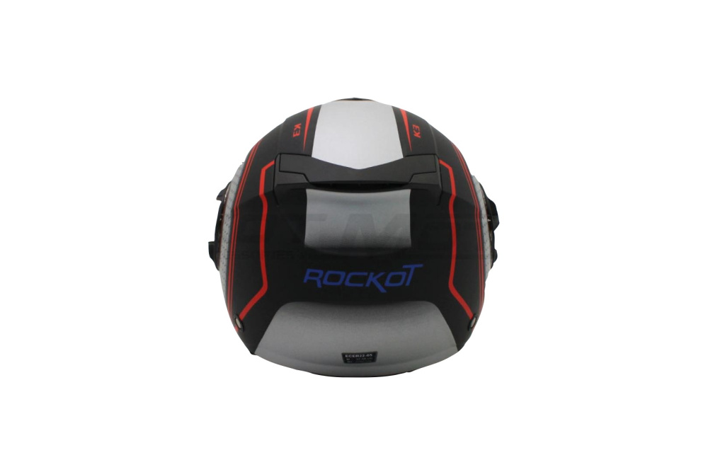 шлем 625 pd rockot kl kl черный/красный матовый