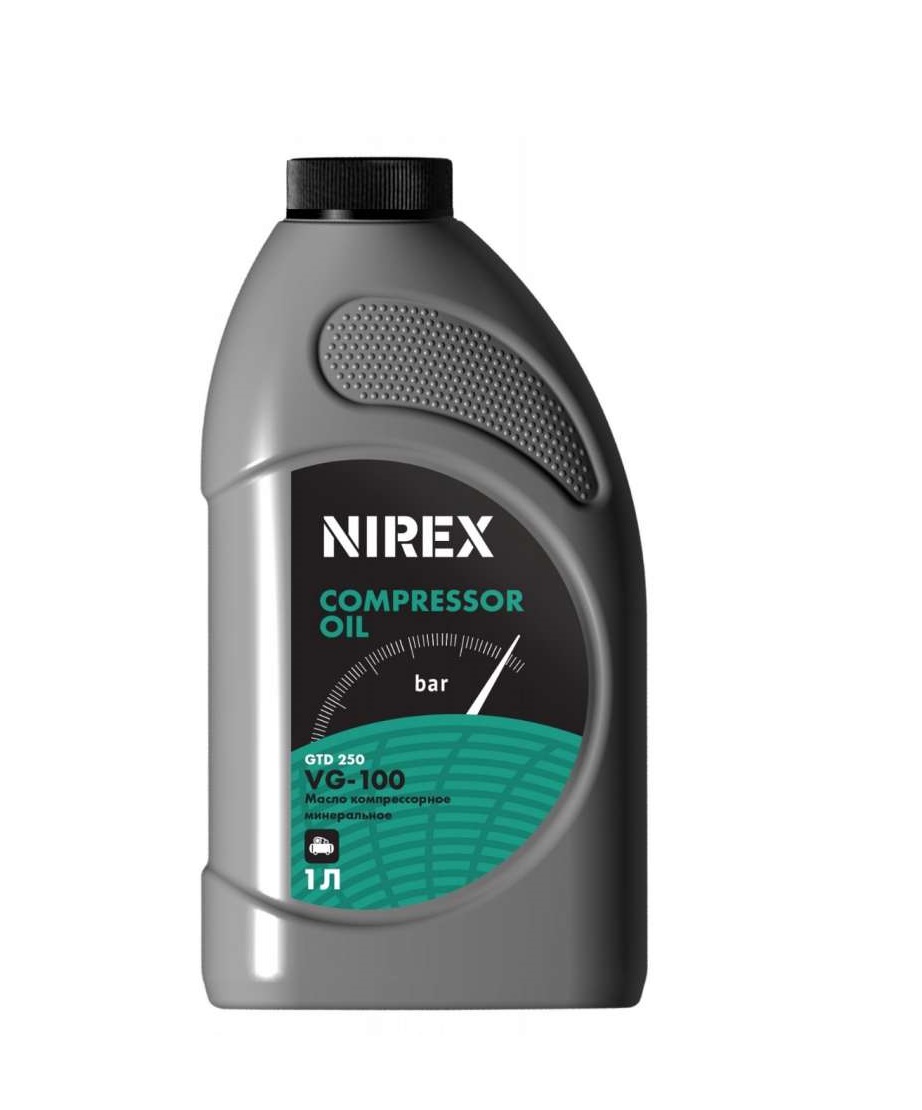 масло компрессорное минеральное nirex gtd 250 1л nrx-32294
