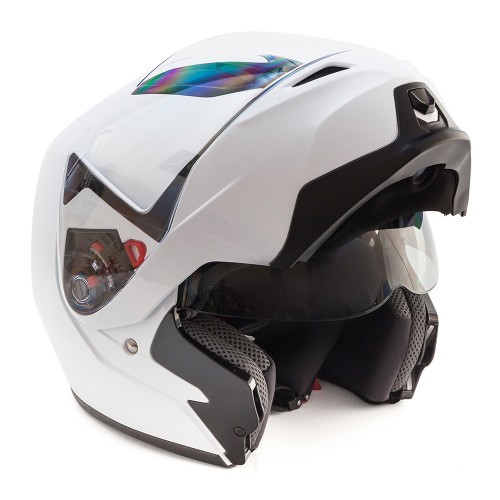 шлем gsb g-339 white glossy bt m с гарнитурой