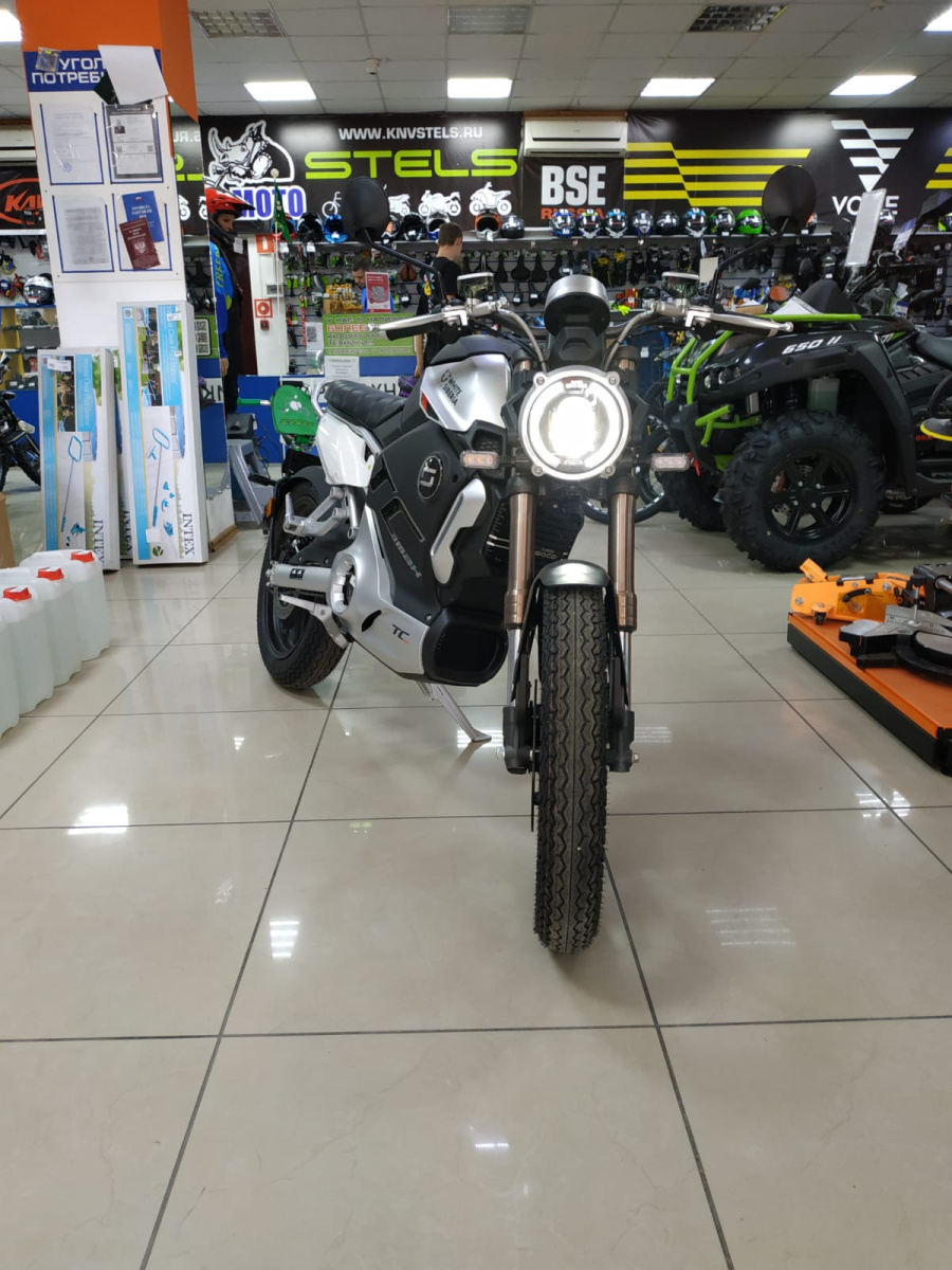 электромотоцикл white siberia super soco tc max