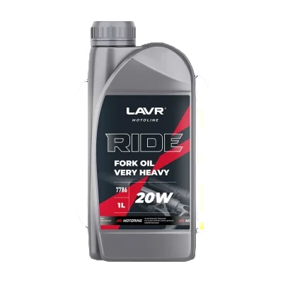 масло вилочное лавр 20w 1л ride fork oil 7786