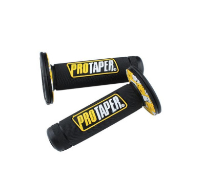 Ручки руля резиновые питбайк (ПАРА!) черн/желт PRO-TAPER 020175-121-9799