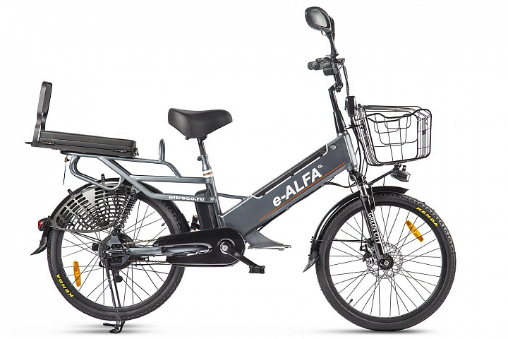велогибрид eltreco green city e-allfa gl