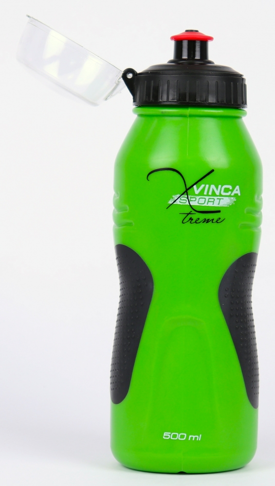 фляга велосипедная 600 мл. с защитой от пыли, vinca sport