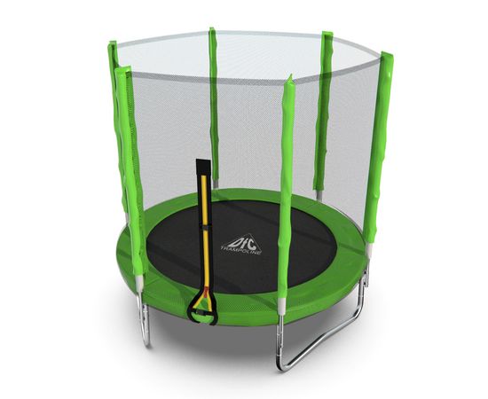 батут dfc trampoline fitness 6ft наружная сетка 183 см
