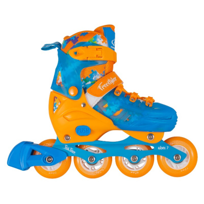 Роликовые коньки 36-39 Freestyler оранжевые