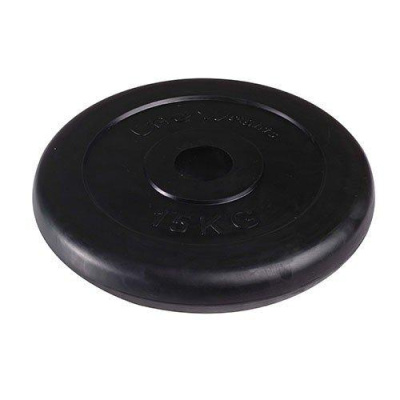 Диск обрезиненный d-50mm 15кг RJ1034