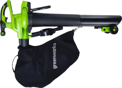 Воздуходувка-пылесос GREENWORKS GD40BV 40V 