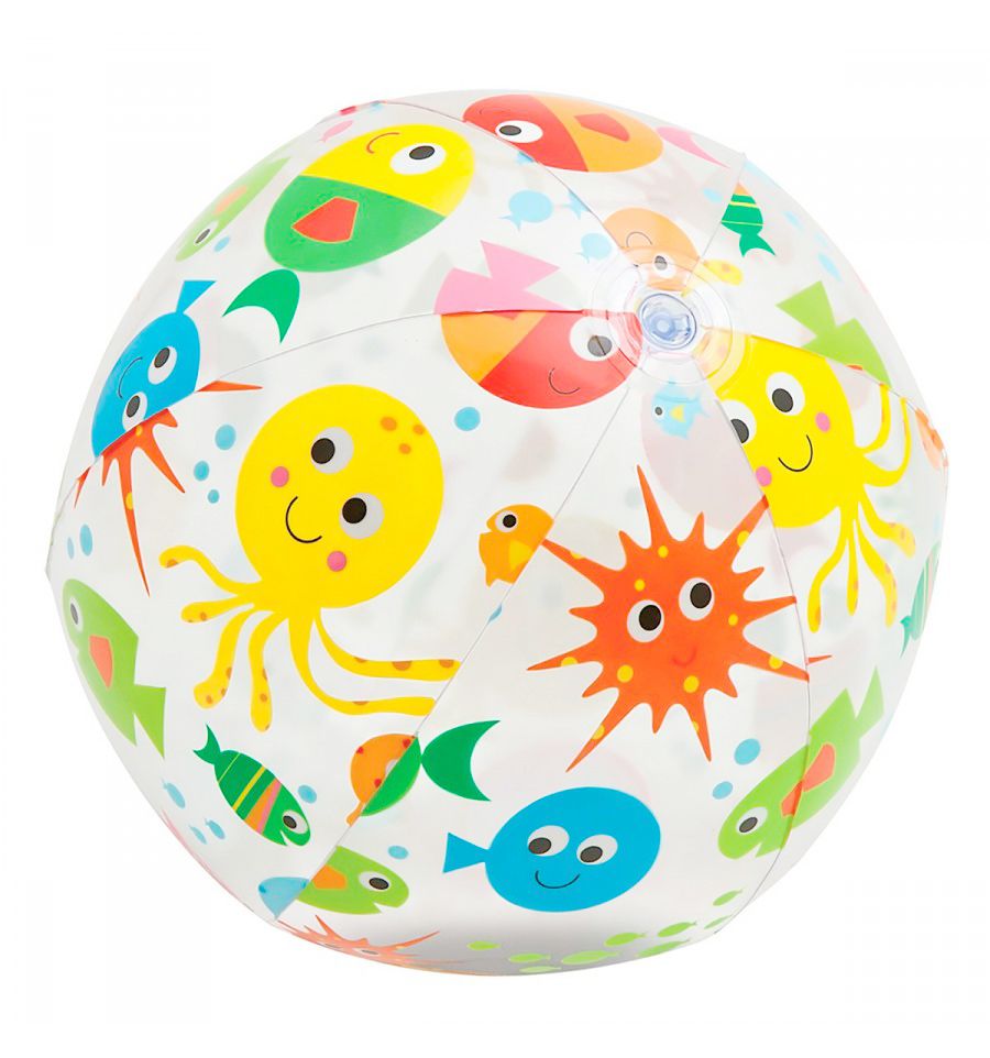 мяч intex яркий 61 см