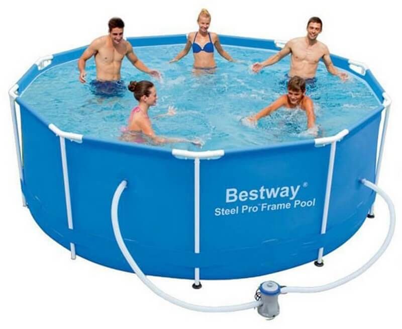 бассейн каркасный bestway 100х305 см 56334