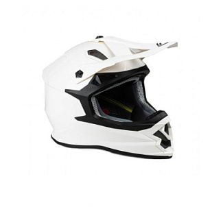 Шлем 610 FS Fiber SOLID Glossy White