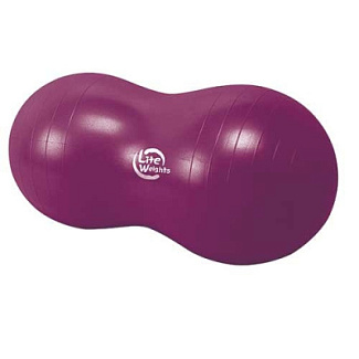 Мяч гимнастический Lite Weights 1870LW Арахис 100*50см ножной насос