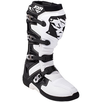 Мотоботы FXR FACTORY RIDE  Black/White
