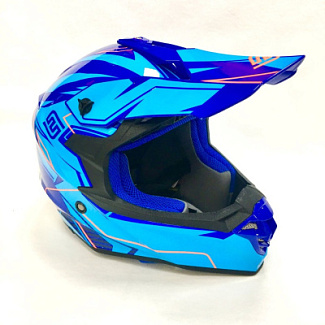 Шлем 607 FS SDH Glossy Blue Light Blue